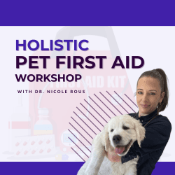 Holistic Pet First Aid Workshop by Dr. Nicole Rous