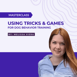 Using Tricks & Games for Dog Behavior Training by Melissa Viera